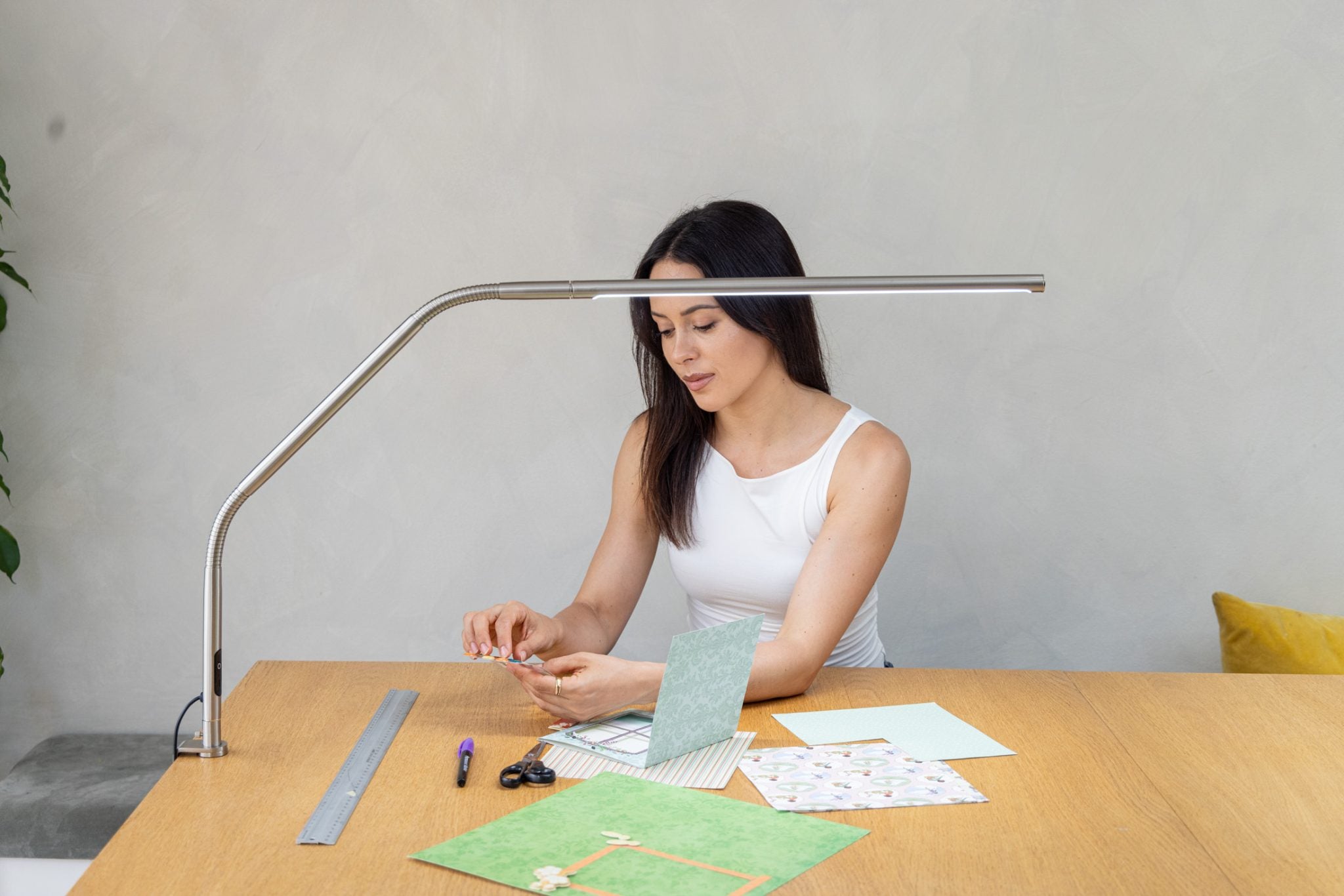 Slimline bordlampe