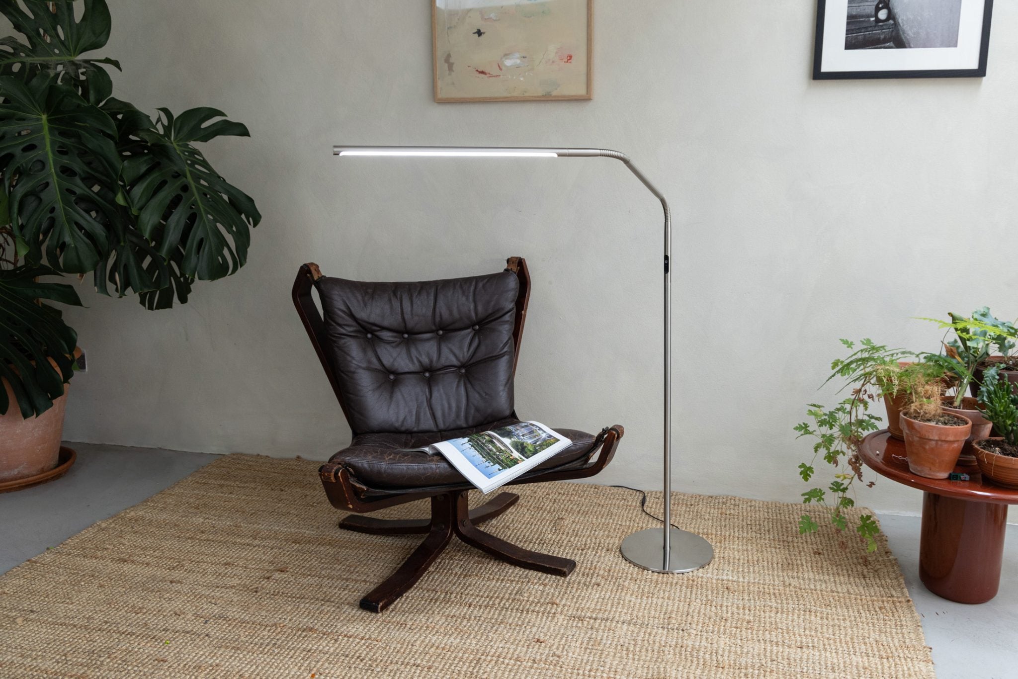 Slimline gulvlampe